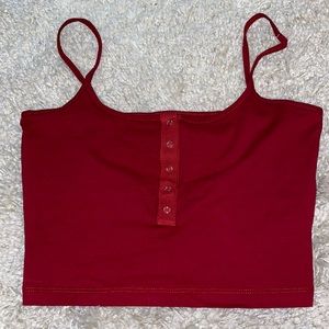 red tank top